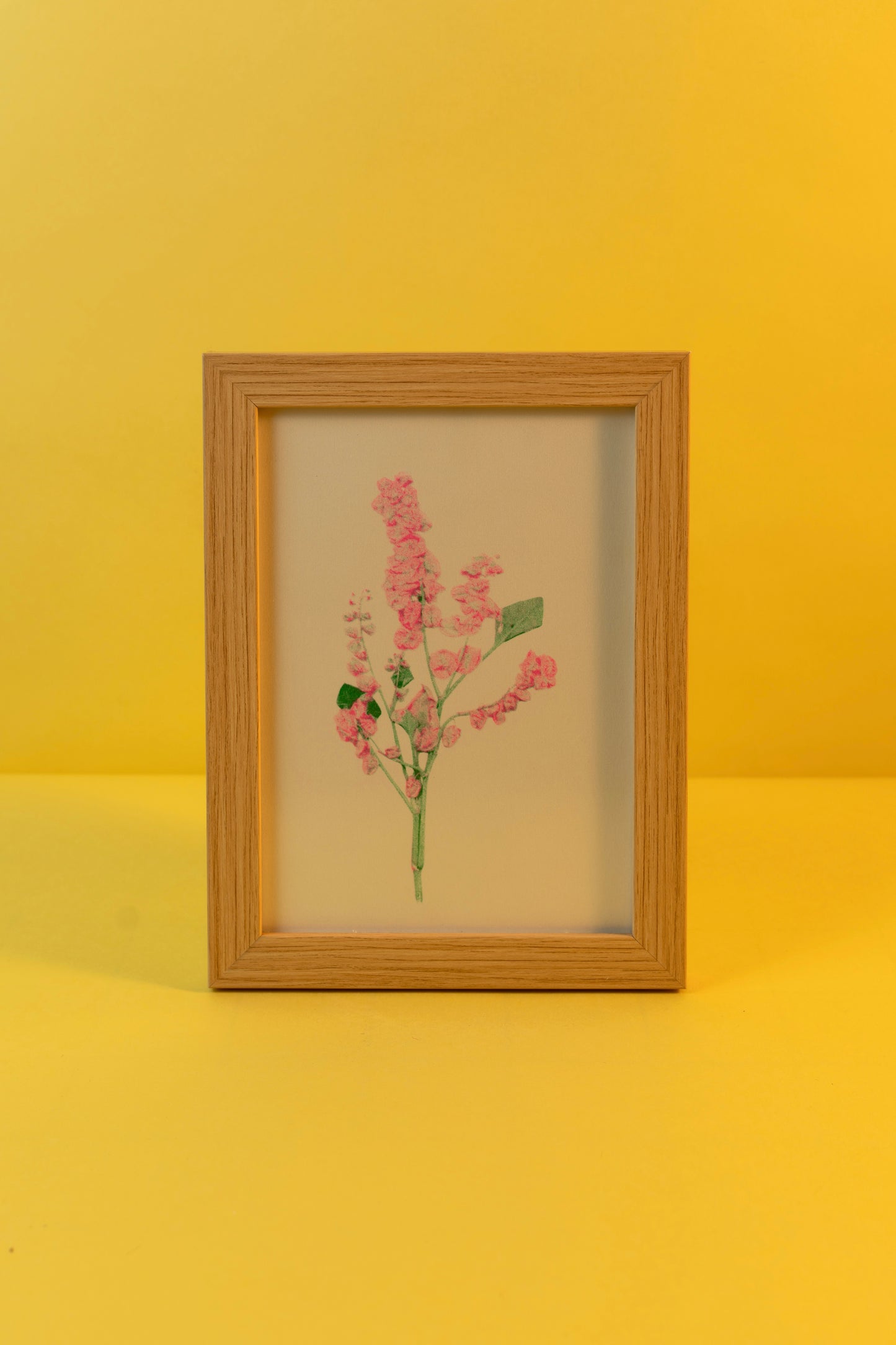 Local حميض Flower Poster (A5)