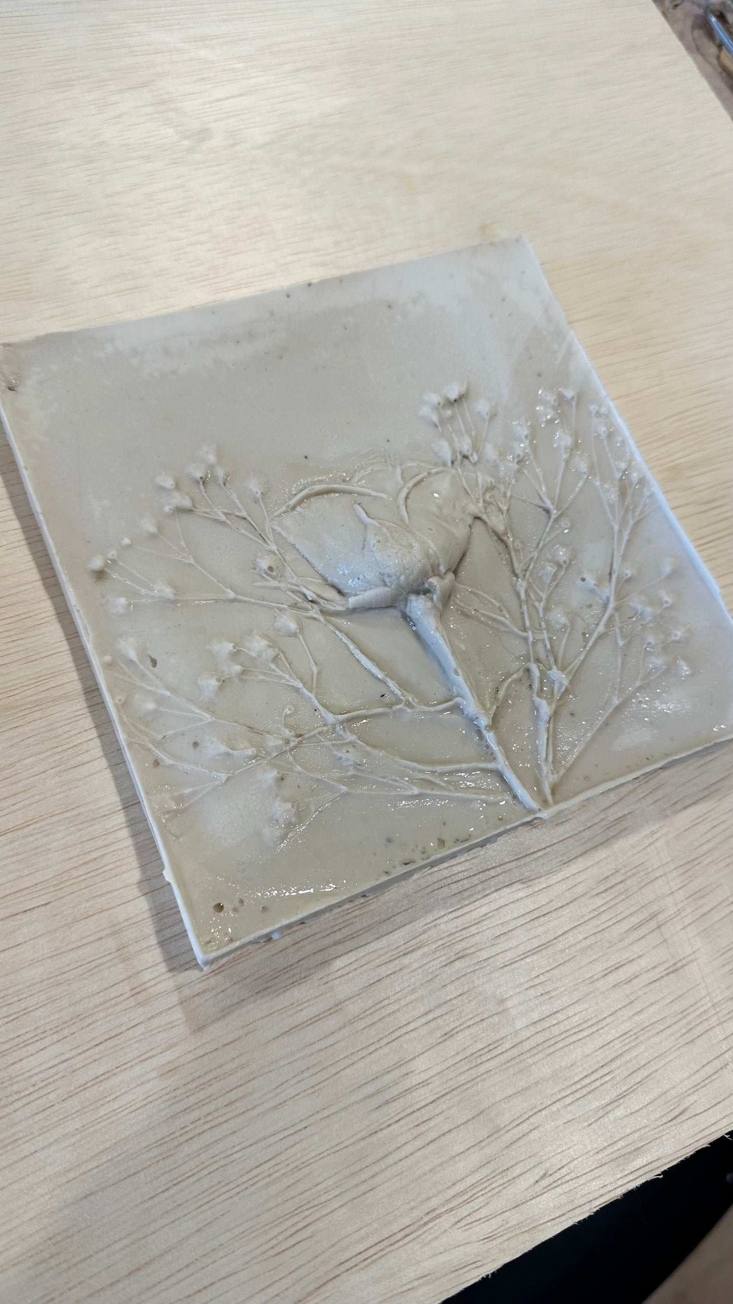 Floral Fossil Workshop - ورشة بلاطة الورد