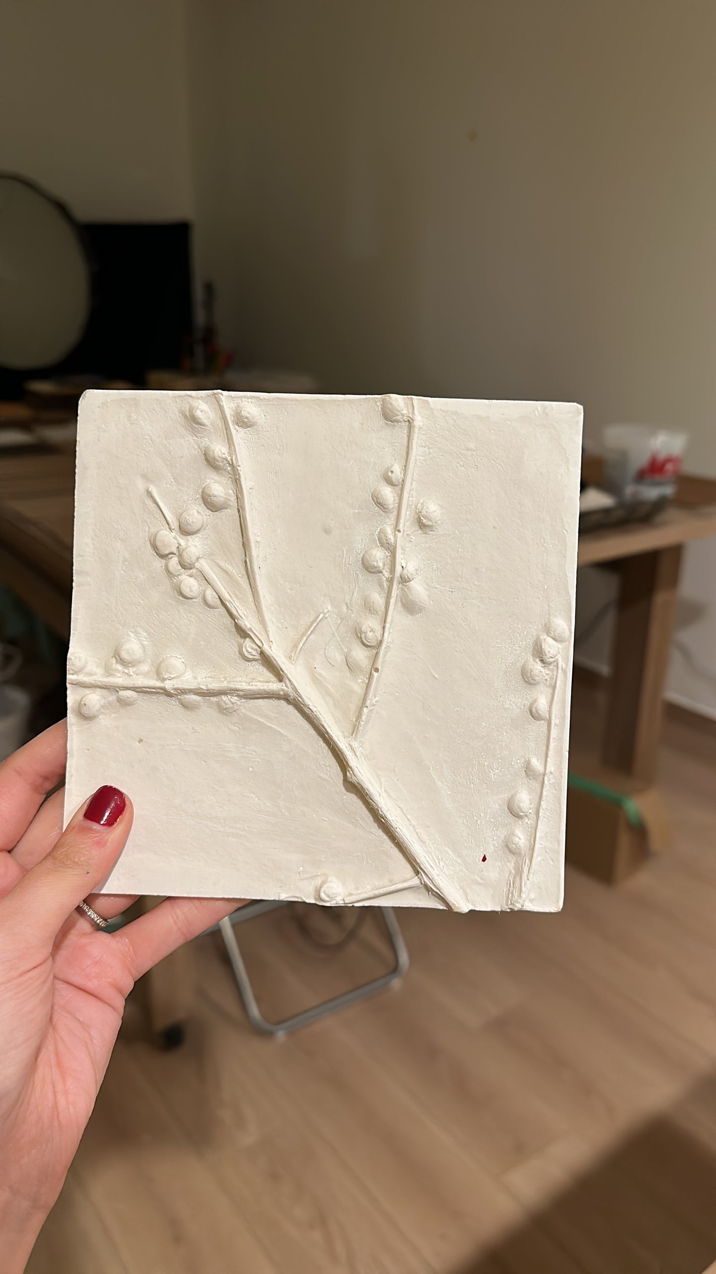 Floral Fossil Workshop - ورشة بلاطة الورد