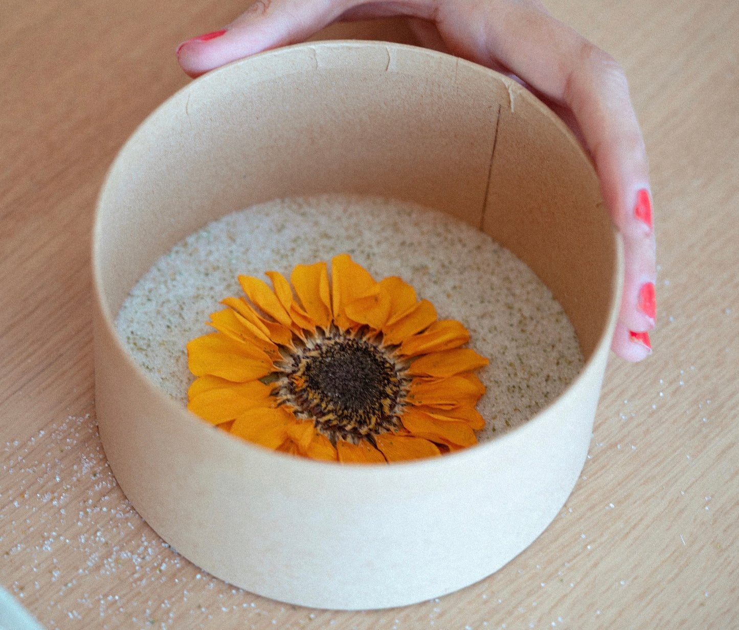 Reusable Silica for Drying Flowers