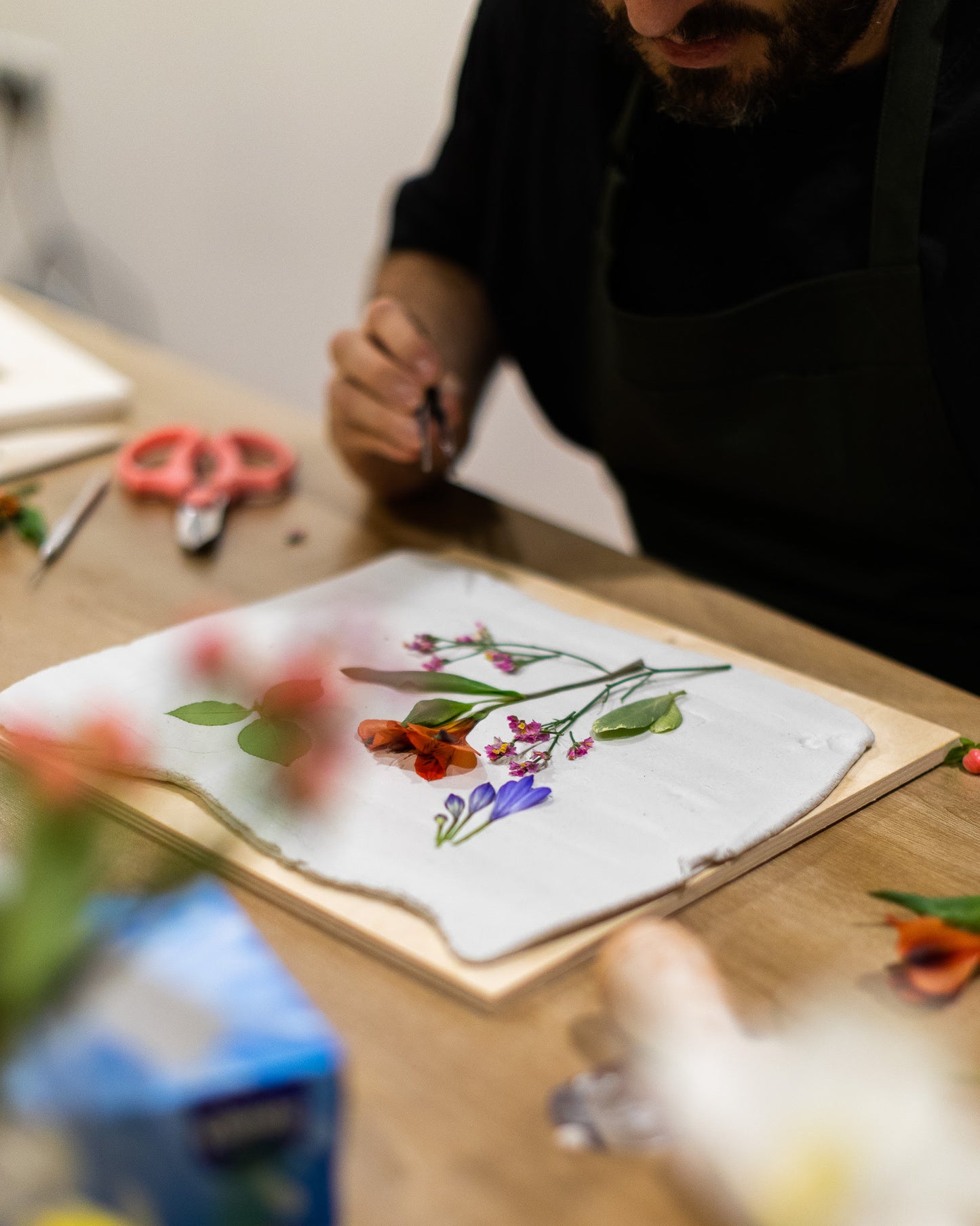 Floral Fossil Workshop - ورشة بلاطة الورد